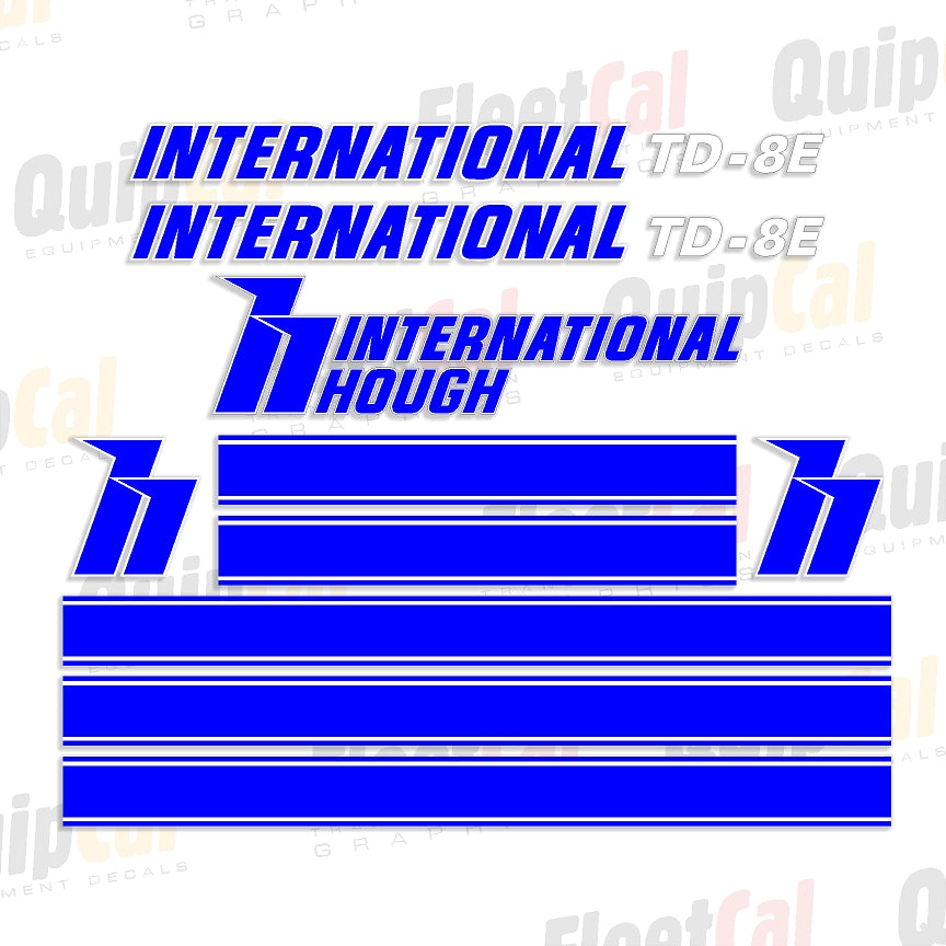 International Hough Crawler Tractor Decal Set