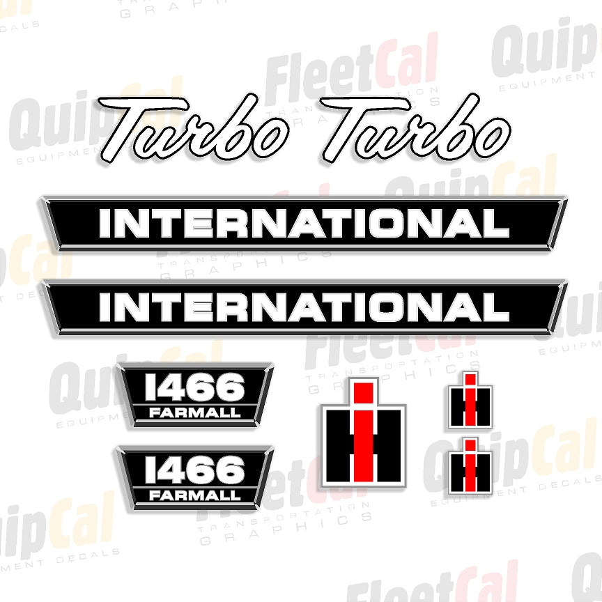 International Tractor Decals