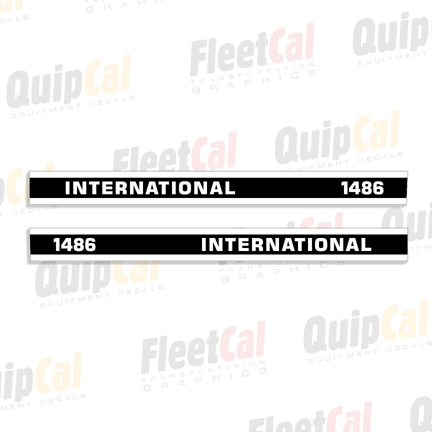 International Tractor Decals