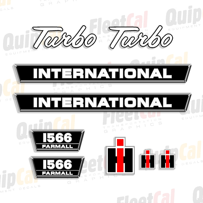 International Tractor Decals