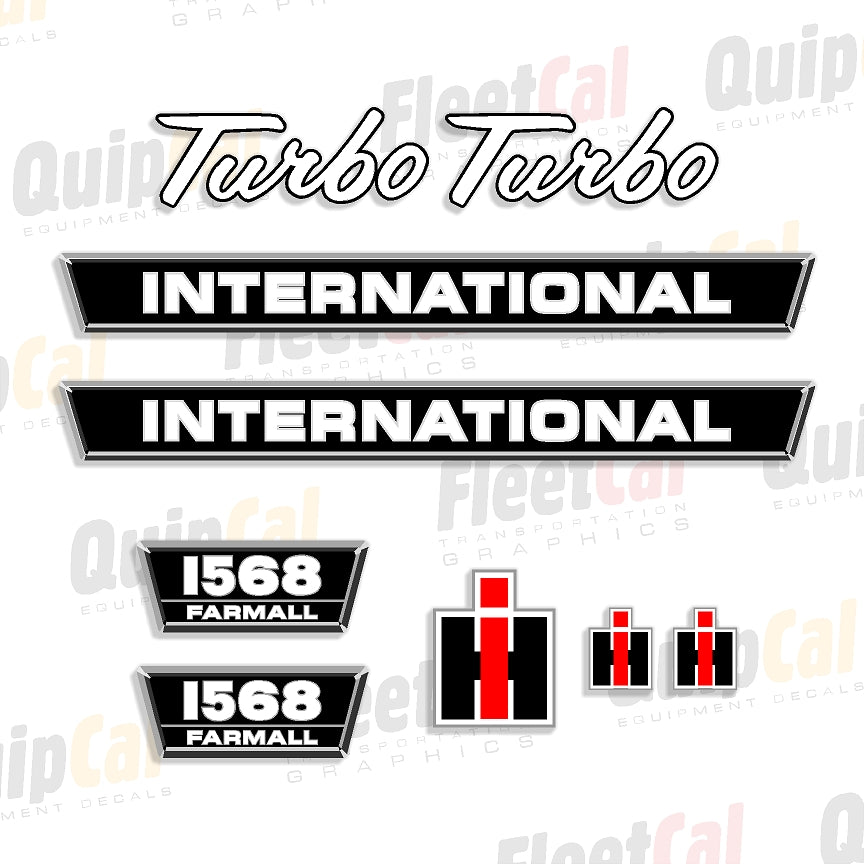 International Tractor Decals