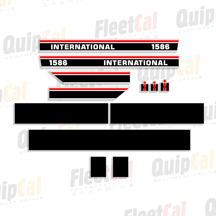 International Tractor Decals