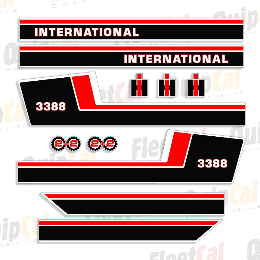 International Tractor Decals