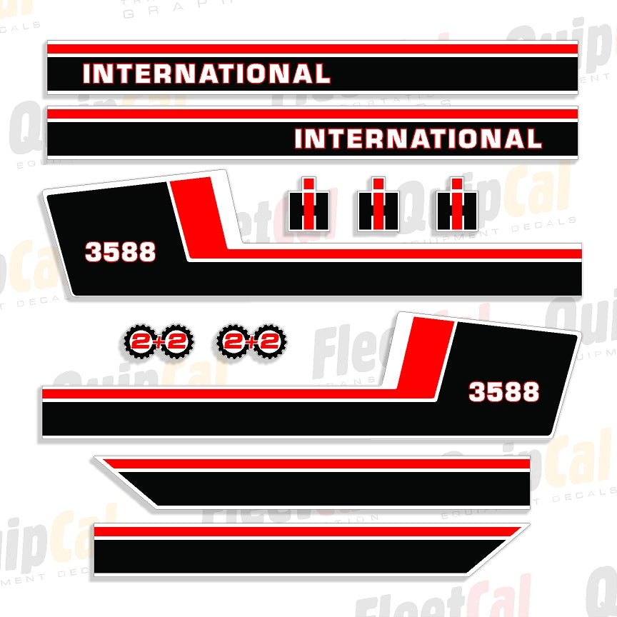 International Tractor Decals