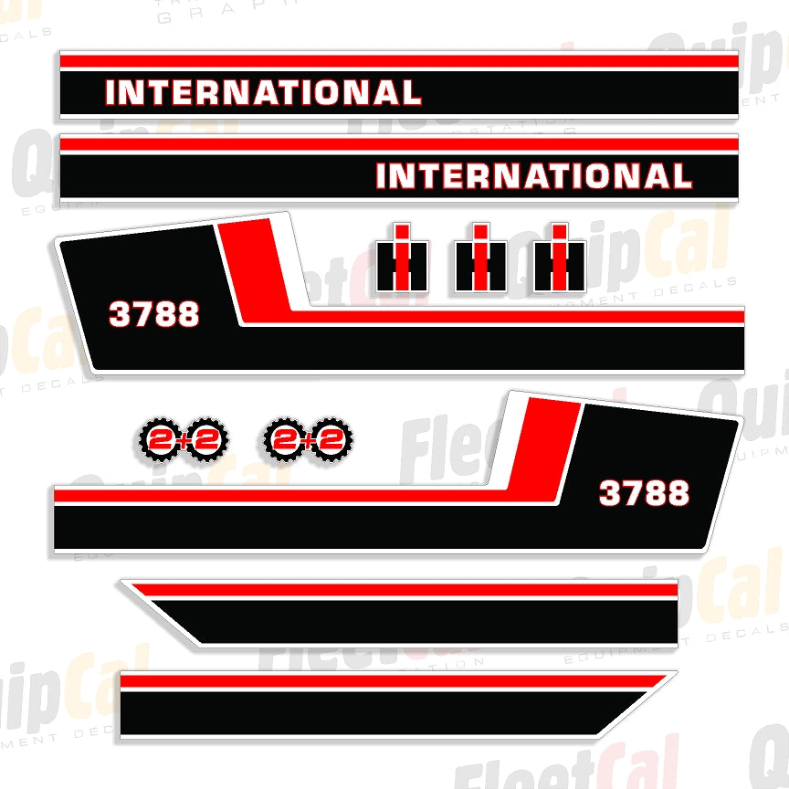 International Tractor Decals