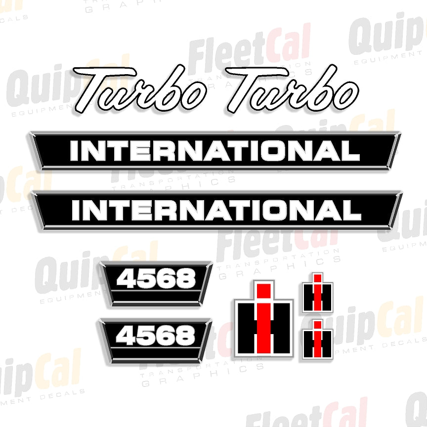 International Tractor Decals