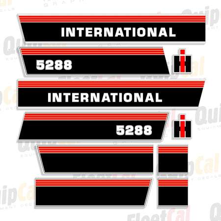 International Tractor Decals