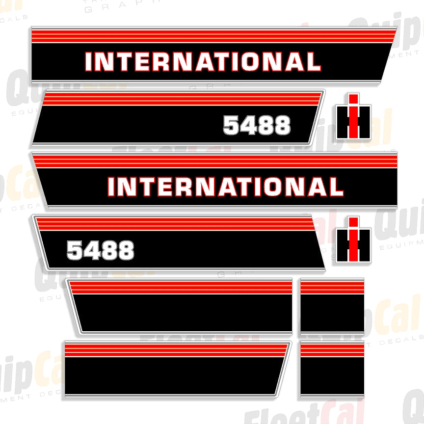 International Tractor Decals