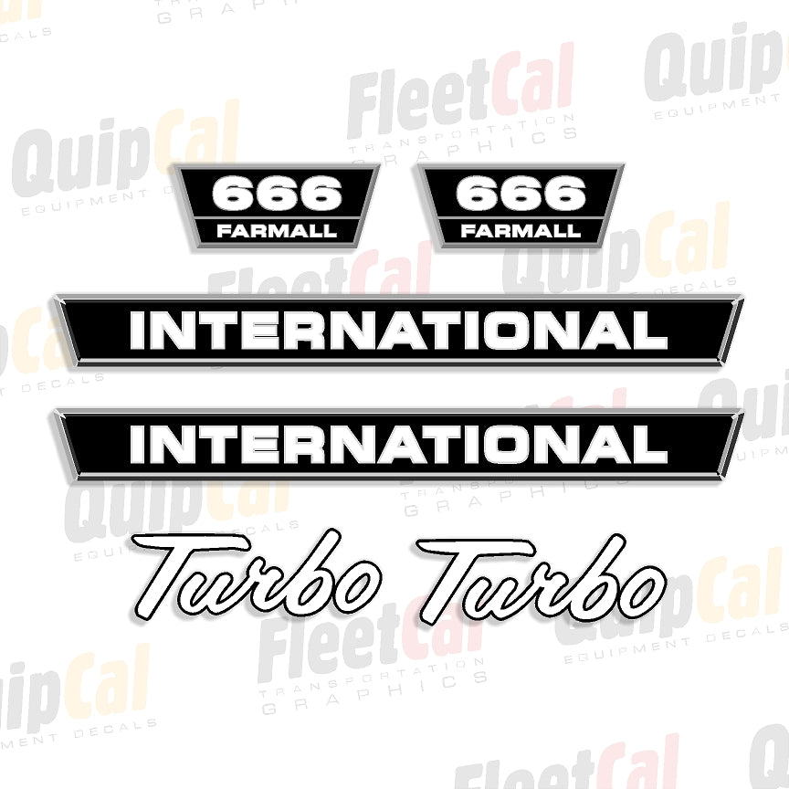 International Tractor Decals