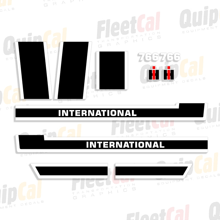 International Tractor Decals