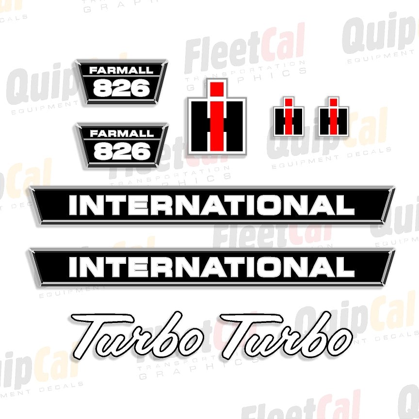 International Tractor Decals