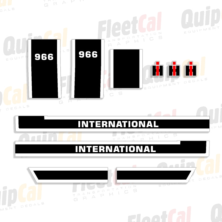 International Tractor Decals