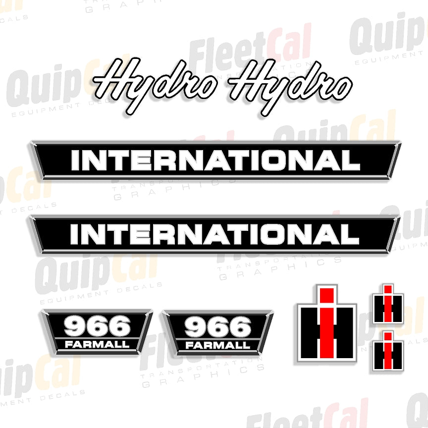 International Tractor Decals