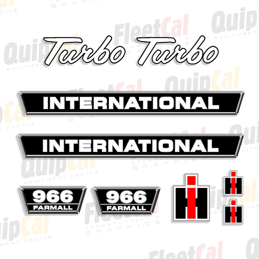 International Tractor Decals