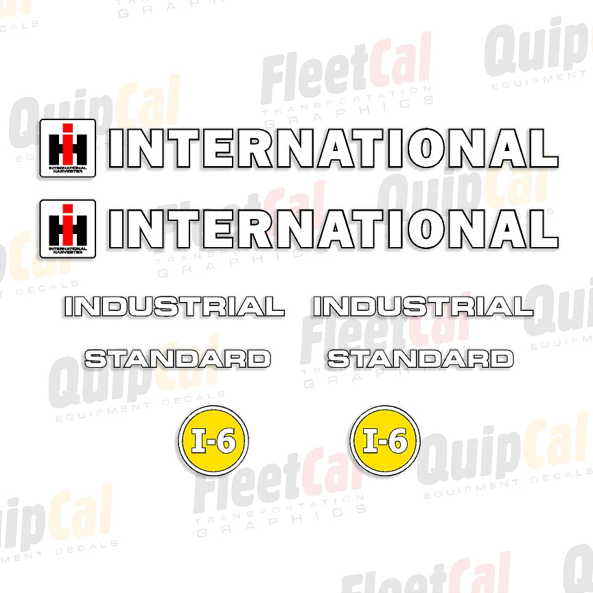 International Tractor Decals