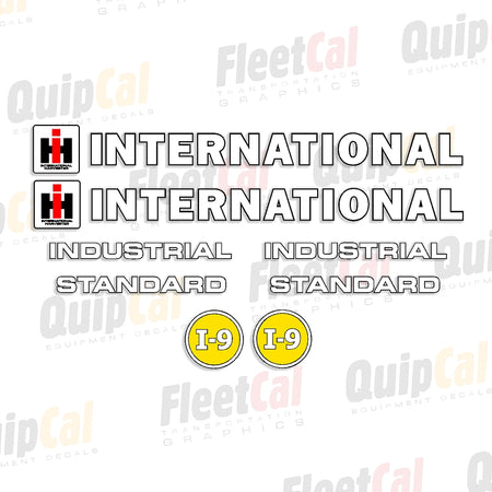 International Tractor Decals