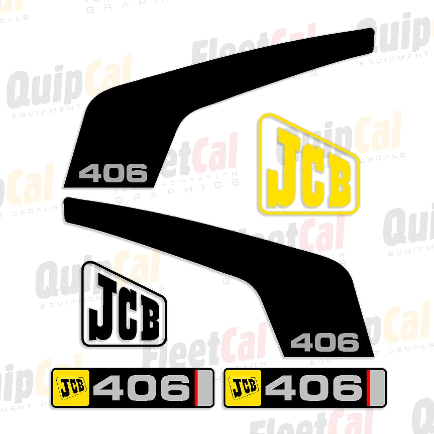 JCB Wheel Loader Decals