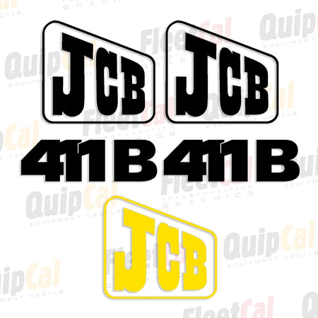 JCB Wheel Loader Decals