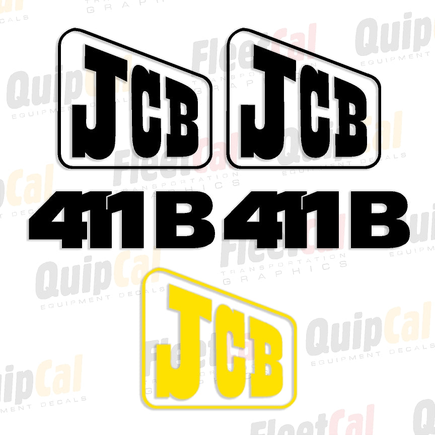 JCB Wheel Loader Decals