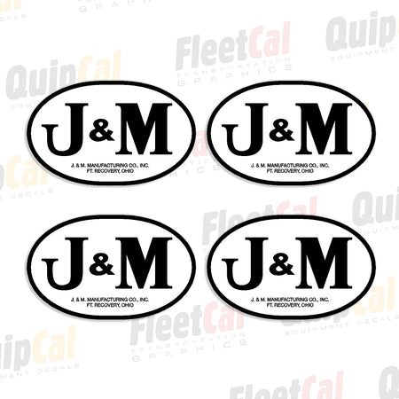 J&M Manufacturing - Gravity Wagon Decals