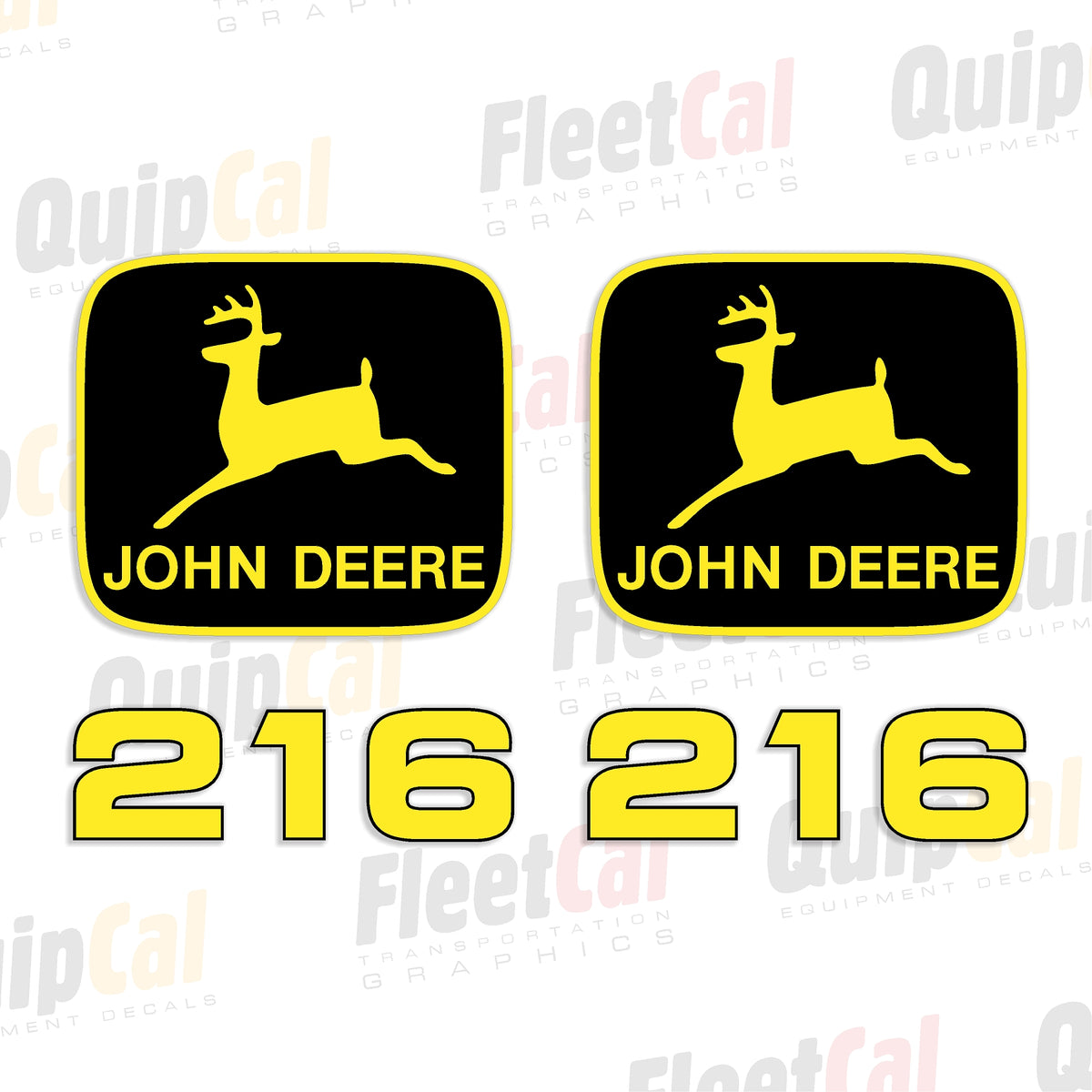 John Deere Header Decal