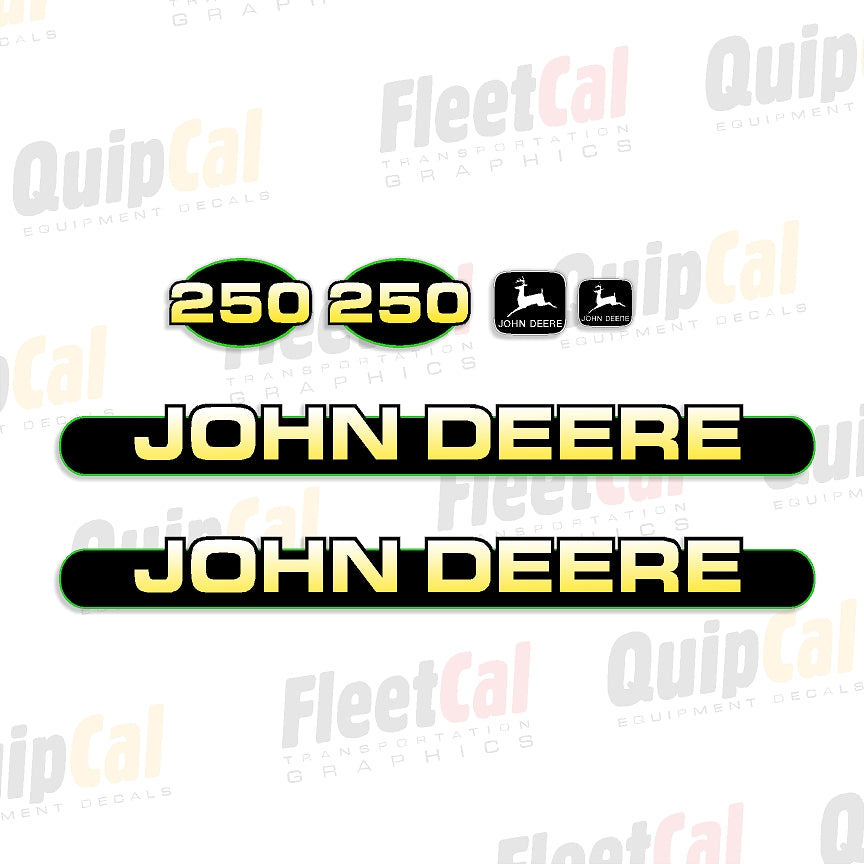 Decals for John Deere Skid Steer Loader 250