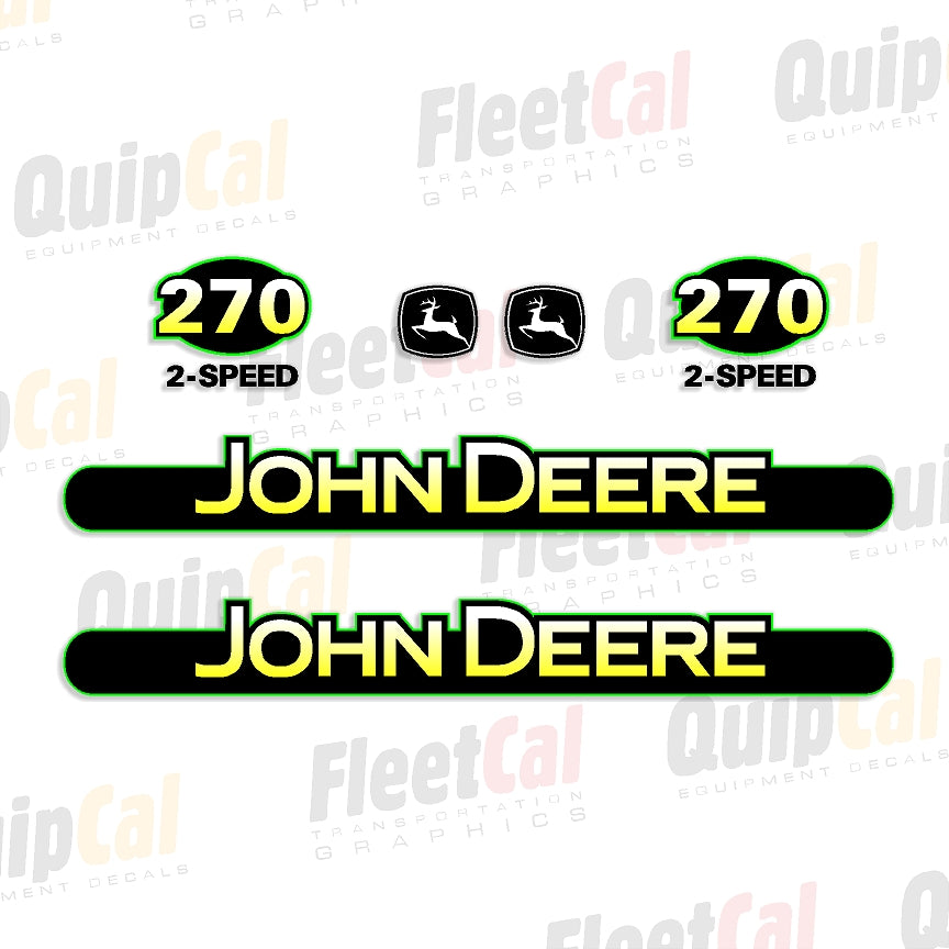Decals for John Deere Skid Steer Loader 270