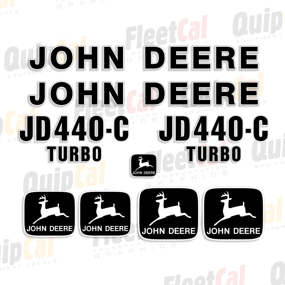 John Deere Skidder Decal Set