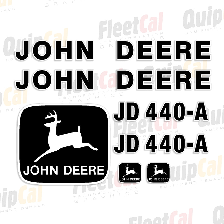 Decals for John Deere Log Skidder  JD-440-A