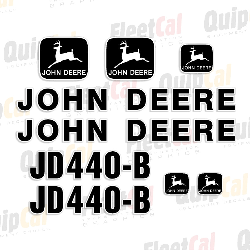 Decals for John Deere Log Skidder JD440-B 