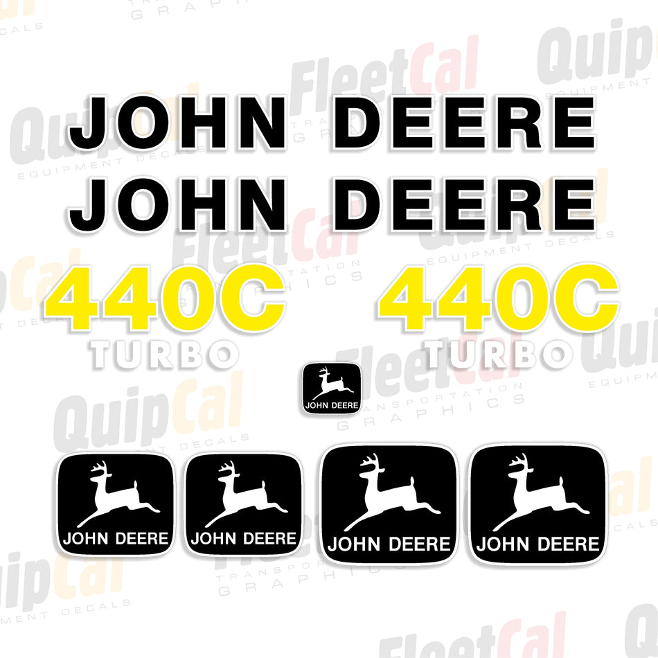 John Deere Skidder Decal Set