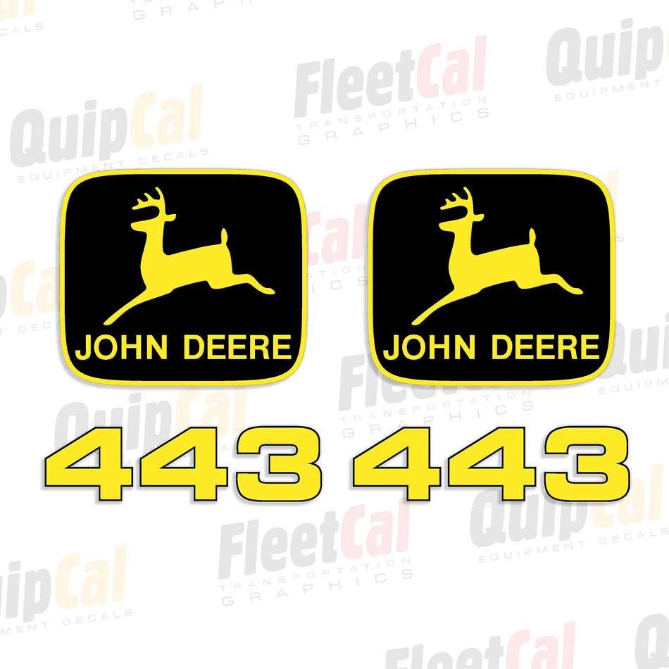 John Deere Header Decal