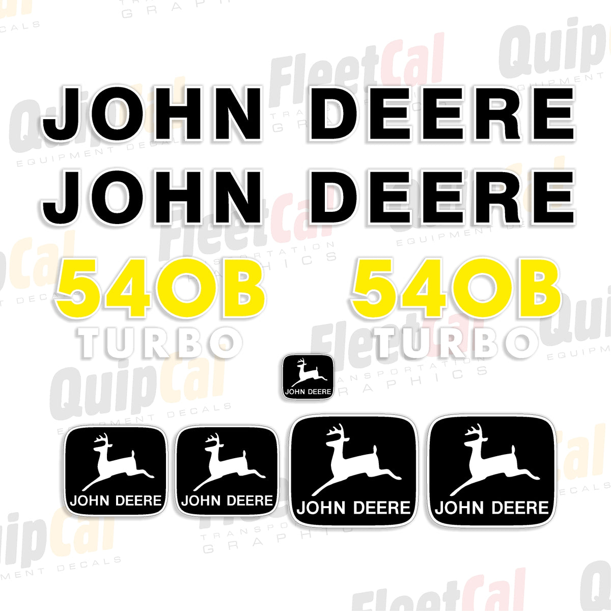 John Deere Skidder Decal Set