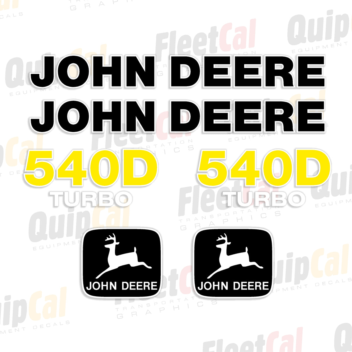 John Deere Skidder Decal Set