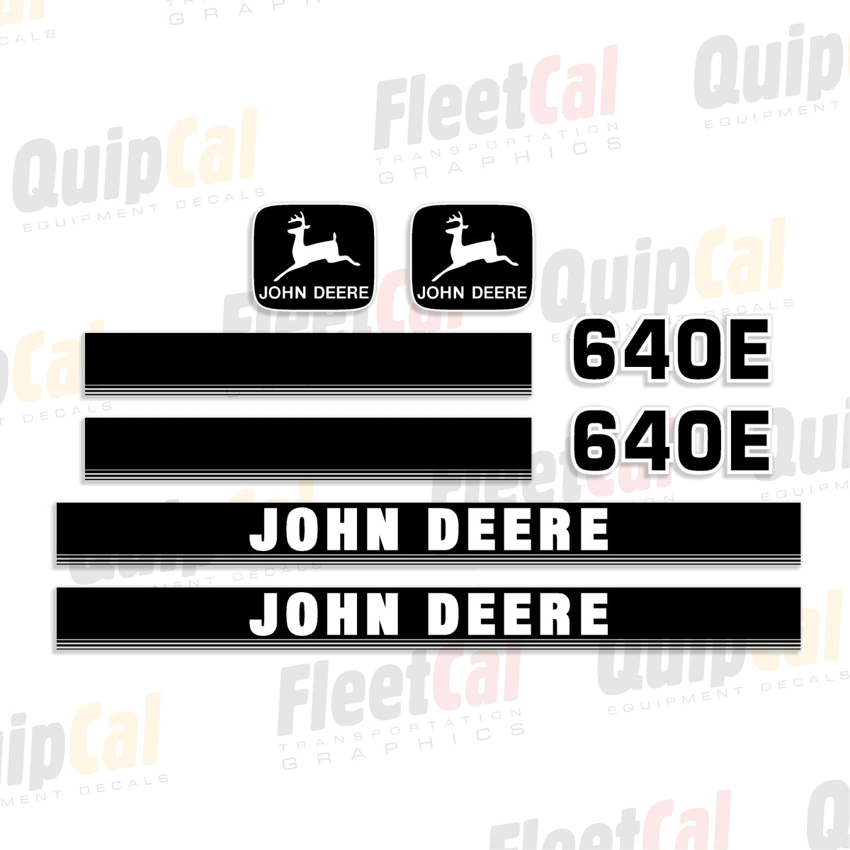 John Deere Skidder Decal Set