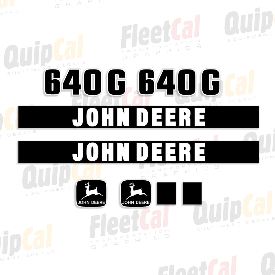 John Deere Skidder Decal Set