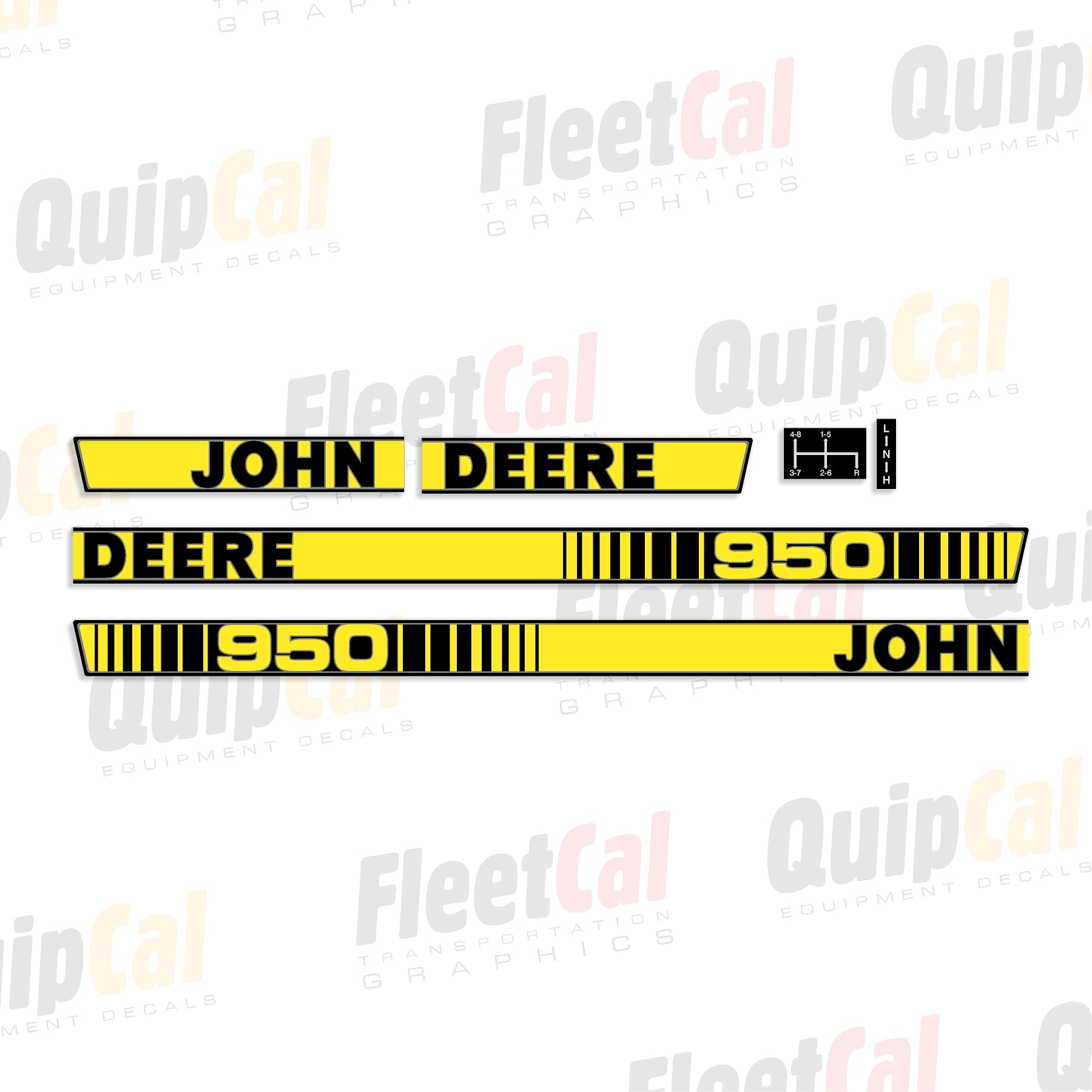 John Deere Tractor Decals