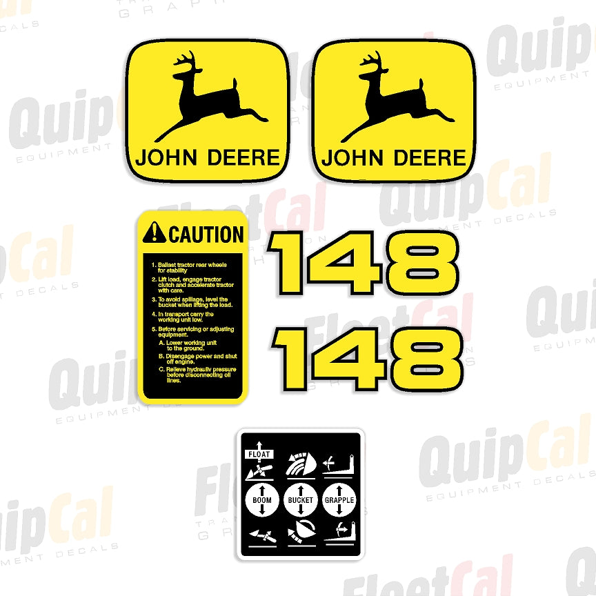 John Deere Front Loader Decals