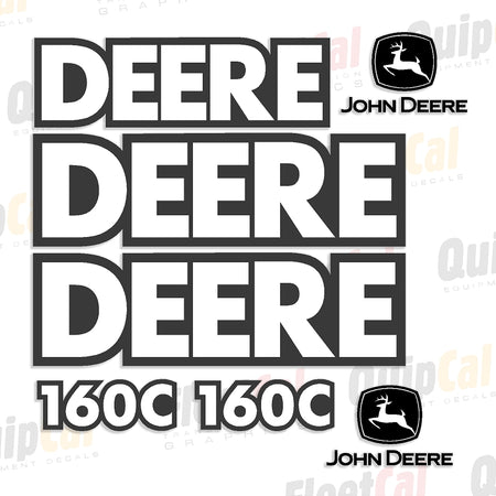 John Deere Excavator Decals