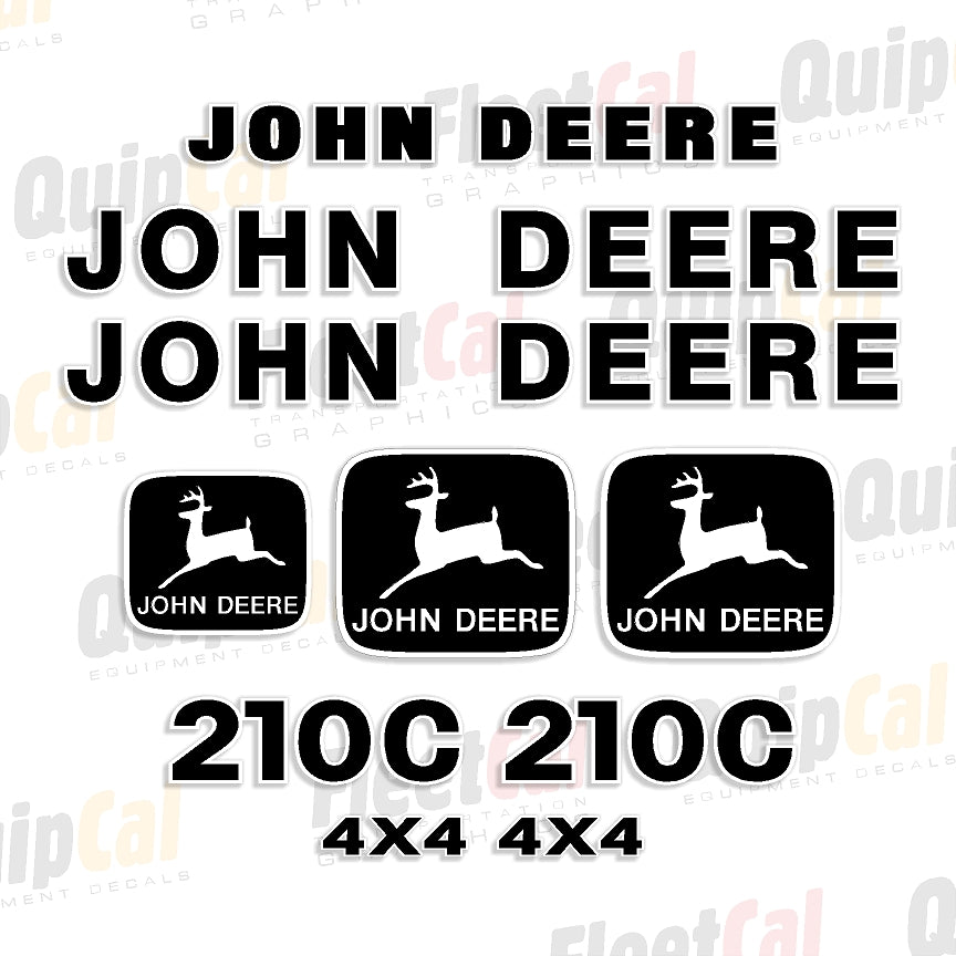 John Deere Backhoe Decals