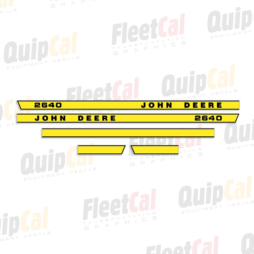 John Deere Tractor Decals