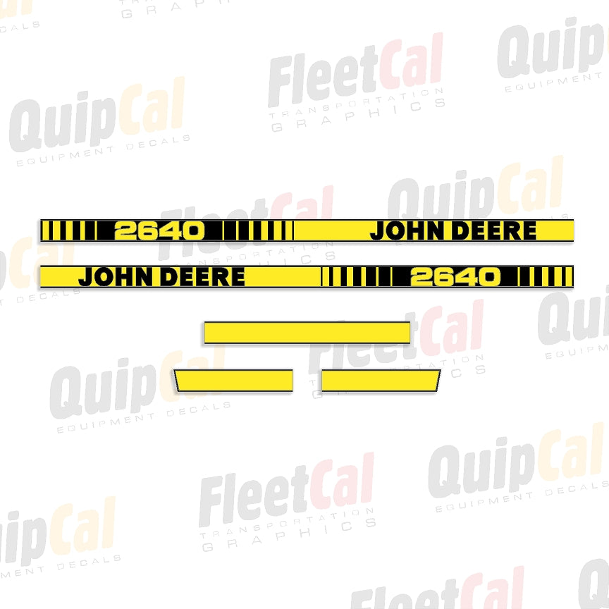 John Deere Tractor Decals