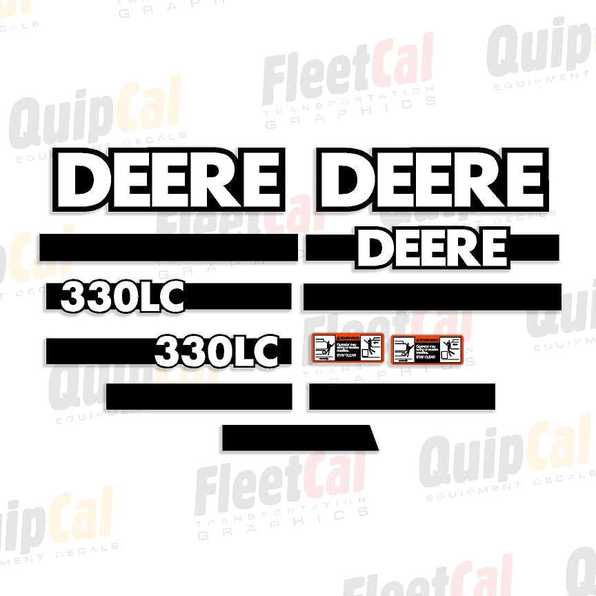 John Deere Excavator Decals