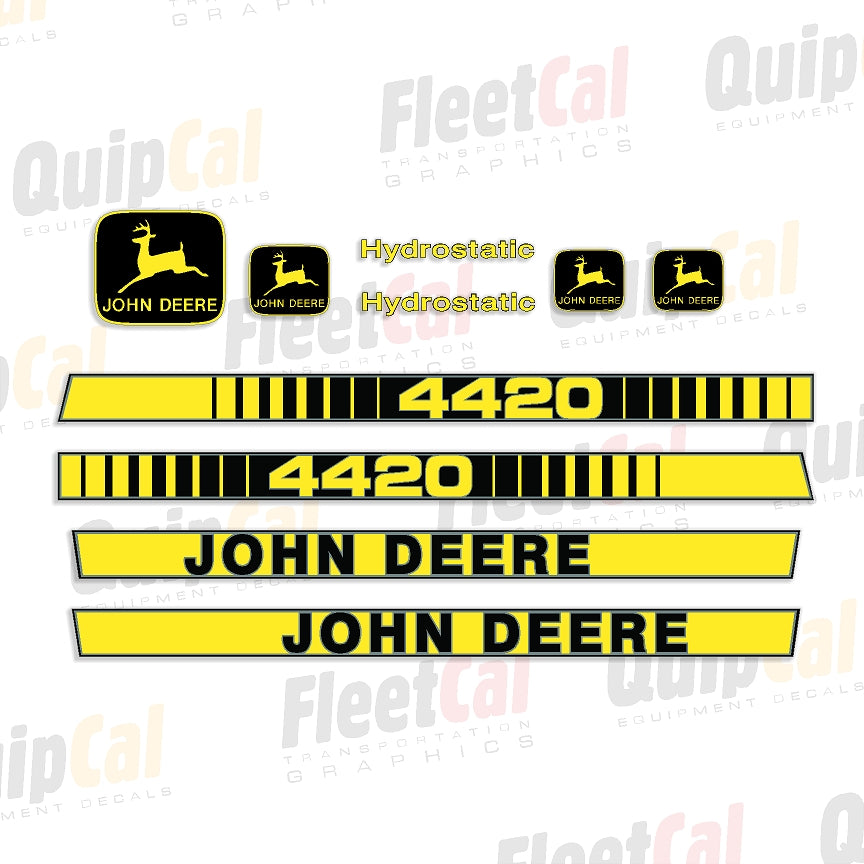 John Deere Combine Decals