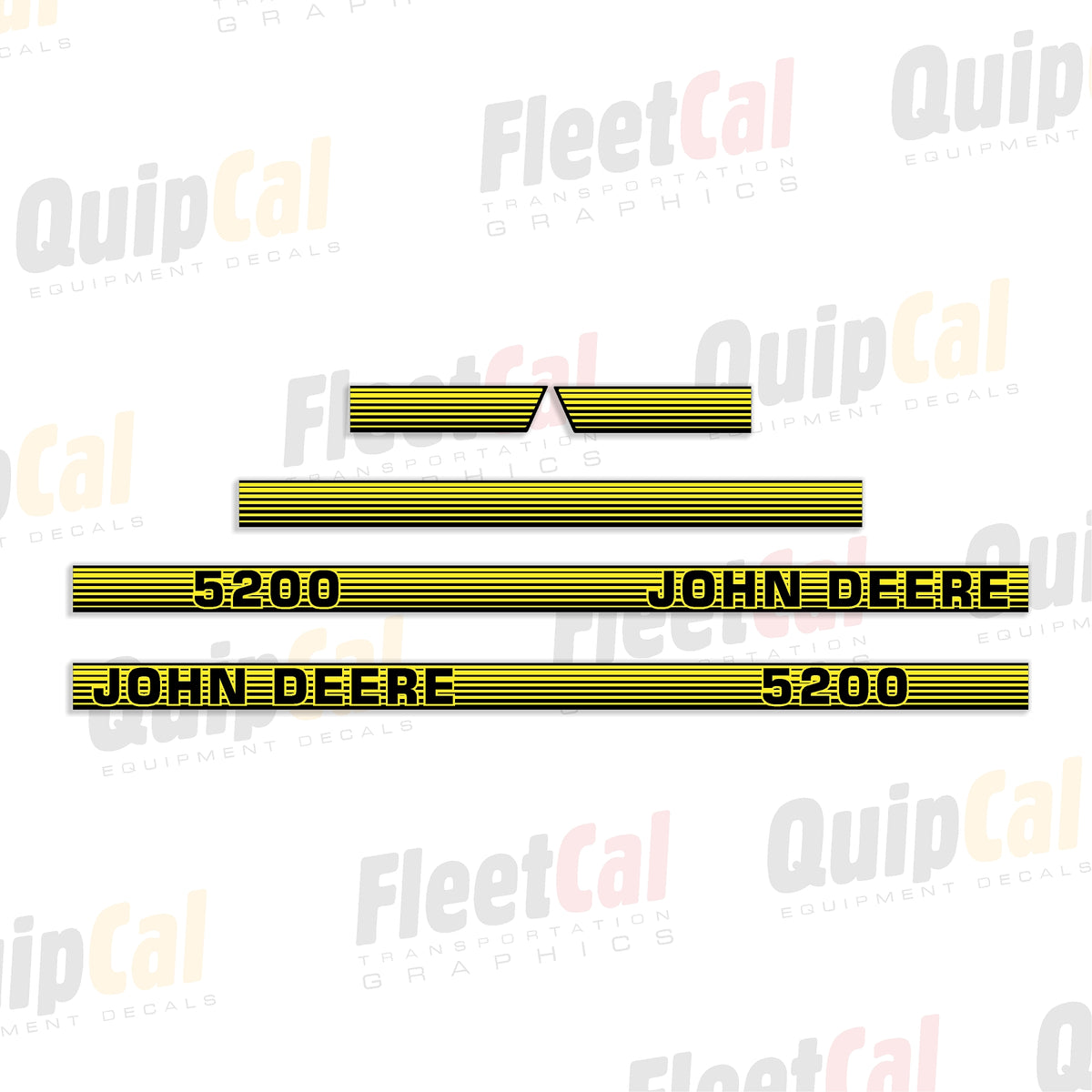 John Deere Tractor Decal Set