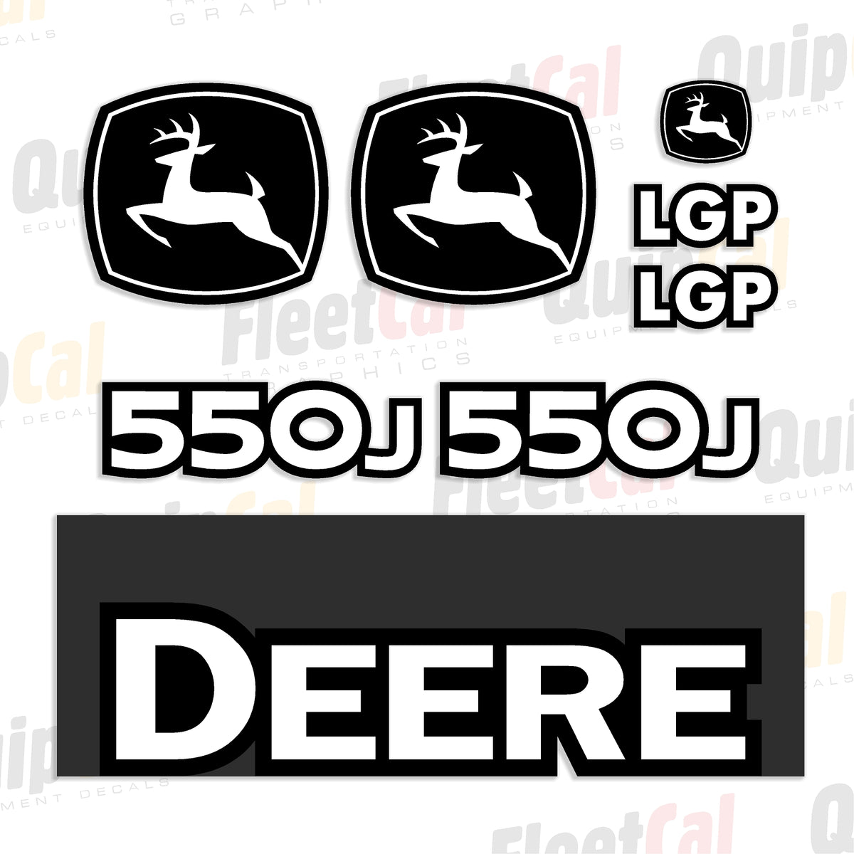 John Deere Dozer Decals