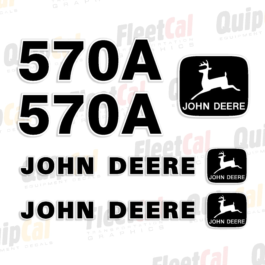 John Deere Grader Decals