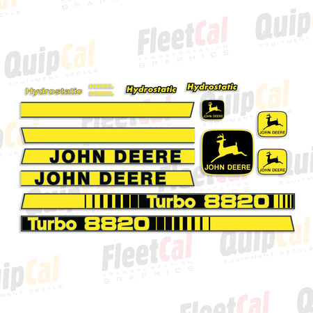 John Deere Combine Decals