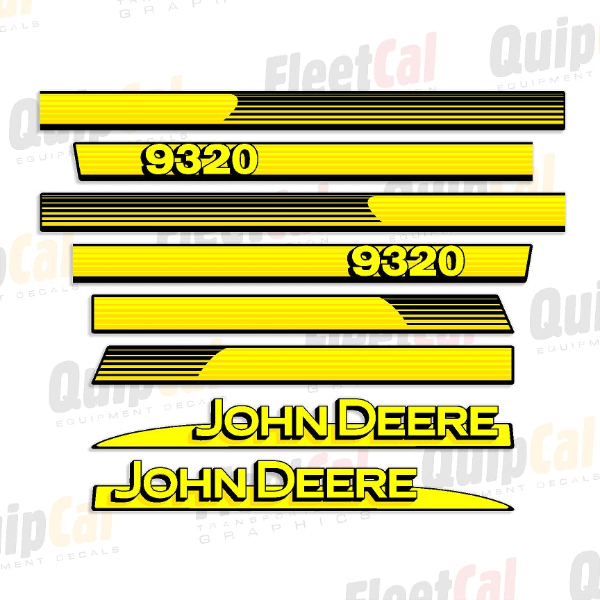 John Deere Tractor Decals