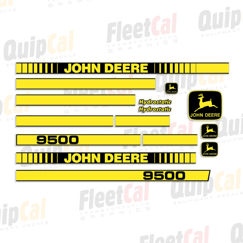 John Deere Combine Decals